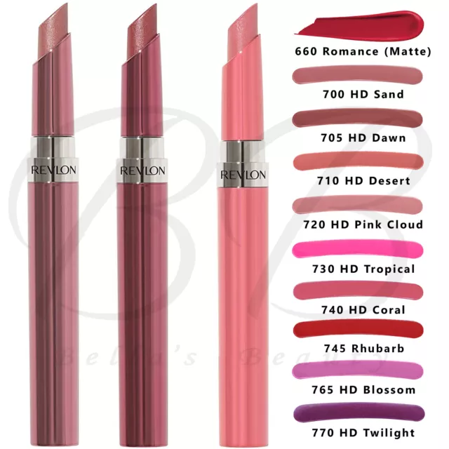 REVLON Ultra HD Hydrating Formula Lightweight Colour Gel Lipcolor *CHOOSE SHADE*