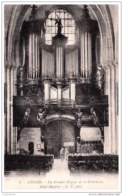 THEME - ORGUES - la cathedrale d'angers.