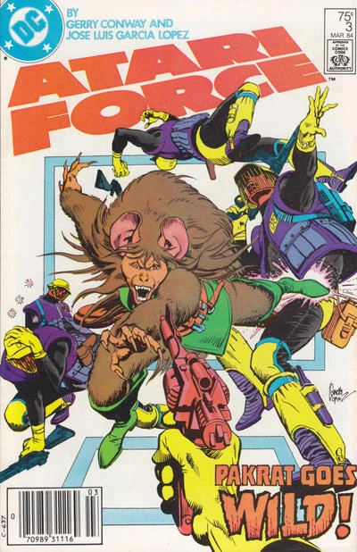 Atari Force #3 (Newsstand) VG; DC | low grade comic - we combine shipping