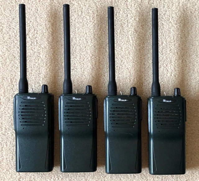 Set of 4 Trutalk MURS Two-Way Radios Midland Maxon MURS22 + Lapel Speaker-Mics Set of 4 Trutalk MURS Two-Way Radios Midland Maxon MURS22 + Lapel Speaker-Mics