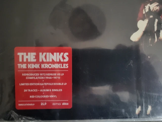THE KINKS - The Kink Kronikles RED vinyl 2xLP record RARE Limited