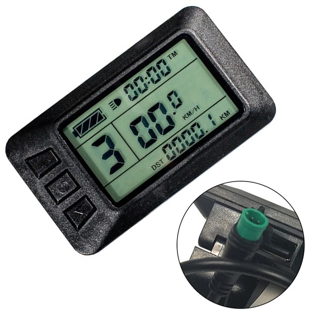 Compteur Vélo électrique Compteur Vitesse Vélo électrique SPORTARC KT-LCD3U - Ecran LCD USB 24/36/48V écran Lcd Vélo électrique