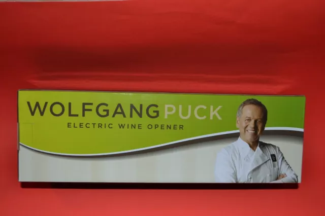 Ouvre-vin électrique Wolfgang Puck NEUF