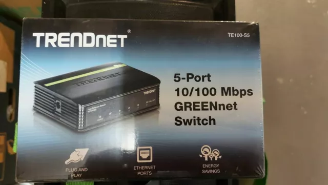 Switch TRENDNET 5 ports 10/100 Mbps Fast Ethernet