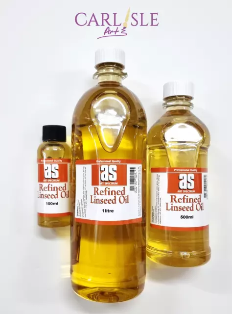 Art Spectrum Refined Linseed Oil - Choose Your Size