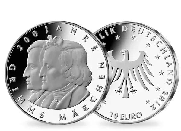 Deutschland BRD 10 Euro Gedenkmünze 2012 Spiegelglanz - PP