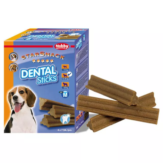 Nobby Perros Starsnack Dentales Sticks, M / 560G , Nuevo