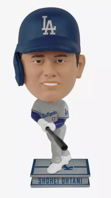 Shohei Ohtani Los Angeles Dodgers Mini Bighead 4.5" Bobblehead Bobble Head Doll