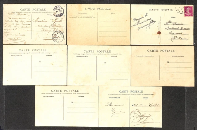 94 - Lot 16 CPA of VILLIERS SUR MARNE - see scans and descriptions 2