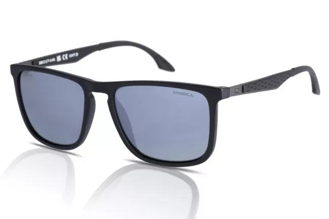 O'Neill Sunglasses Polarised Ensenada 2.0 104P Black/Gunmetal/Smoke-Silver Flash