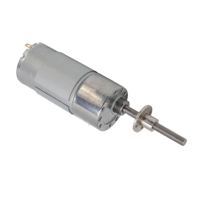 (900RPM)DC Motor Aluminum Alloy Shell 12V CW CCW Wear Resistant DC Geared For