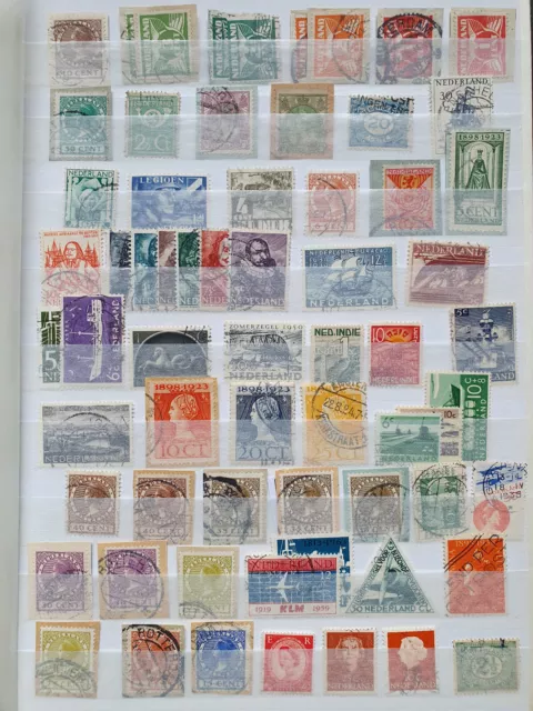 Briefmarken Sammlung Niederlande Nederland Holland  alt