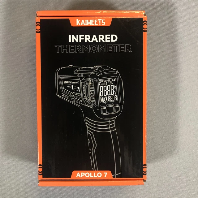 KAIWEETS Infrared Thermometer Apollo7 -58 to 1022℉, -50 to 550℃ Temperature Gun