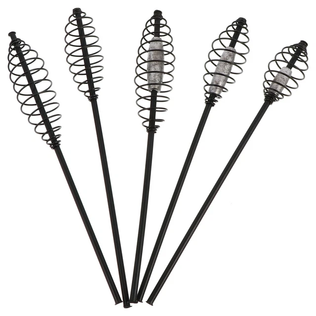 Lange Rohrfeder Angelköderkäfig Feeder Zum Angeln Im Frühling Black