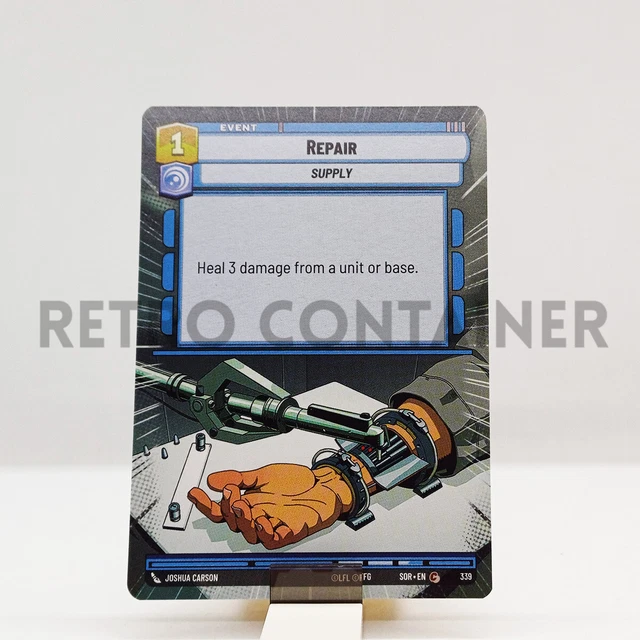 STAR WARS UNLIMITED SPARK OF REBELLION 339 C Repair Hyperspace EUR 1,95 ...