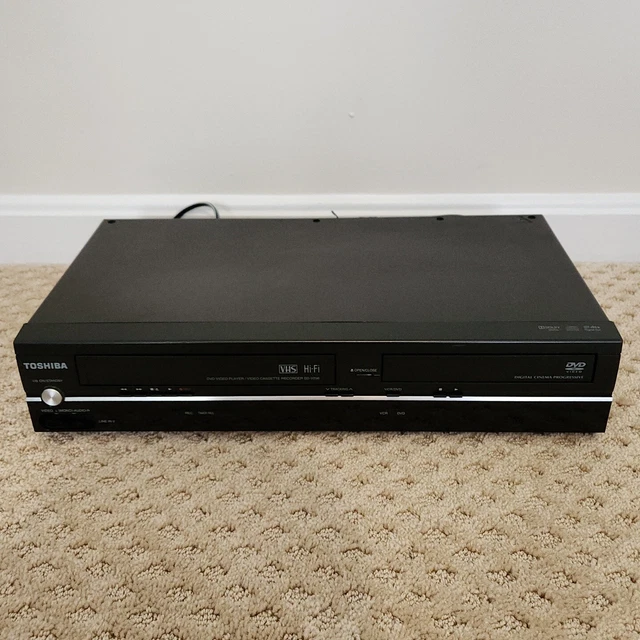 TOSHIBA SDV296KTU DVD VCR VHS Combo Player VHS Recorder No Remote