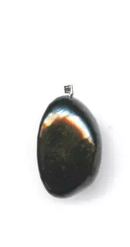 Shungite Tumbled Stone Pendant #1