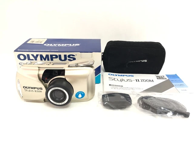 【Near MINT++ in BOX】Olympus Stylus II ZOOM Mju Point & Shoot 35mm Film Camera JP