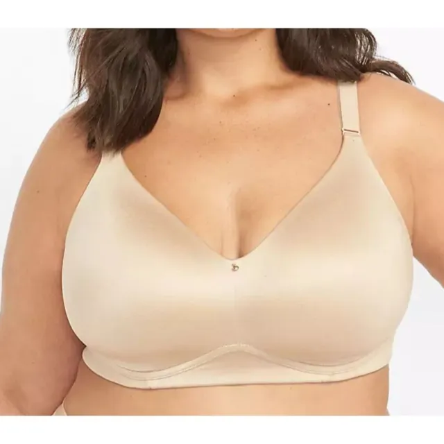Cacique Invisible Backsmoother Lightly Lined Balconette Bra size 46DD