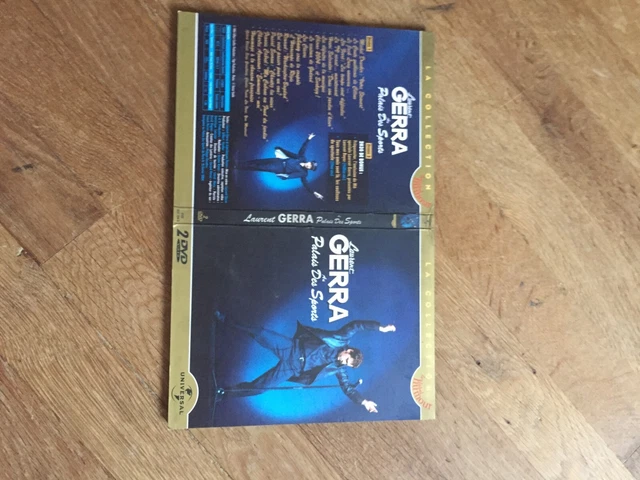 DVD HUMOUR LAURENT GERRA palais des sports 2004 2 dvd