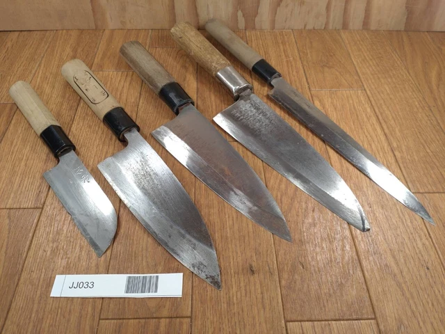 PAUDIN Set Couteau Cuisine Professionnel 7 Pièces, Couteau Japonais