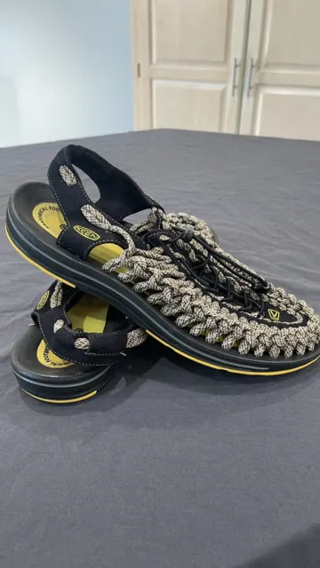 KEEN UNEEK CORD Water Sandal Brown/black  Active Sport Shoes Size 12