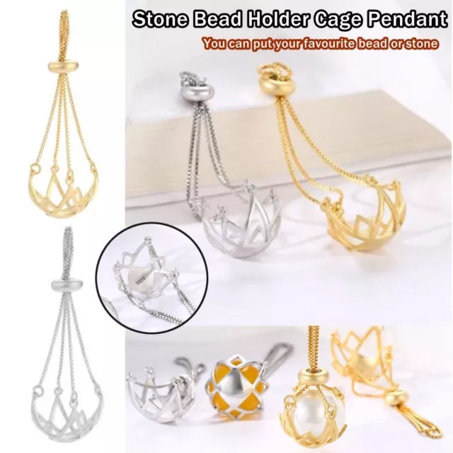 Gold Color Stone Holder Pendant 925 sterling silver Empty Tray  Daily Wear