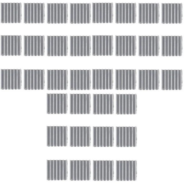 72 Pcs Pad Di Raffreddamento Del Dissipatore Calore Alluminio Modulo Radiatore