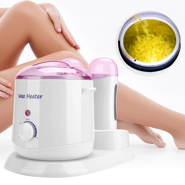 3-In-1 800ml Wax Heater Warmer Painless Body Hair Removal Machine(US Plug ) ECM