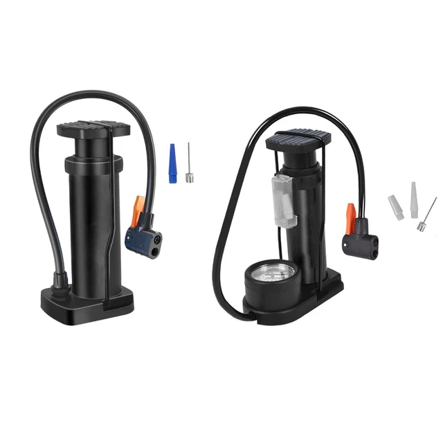 Support De Pompe à Vélo – Fixation Sur Cadre – Compatible Pompes 2,4 à 3 Cm – Noir ABS – Léger Et Résistant – Pour VTT, Vélo De Ville