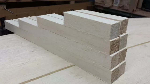 600mm Raw balsa wood