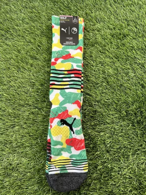 Puma Mens Special Edition Golf Cushion Crew Socks Arnold Palmer Size Large 9-13