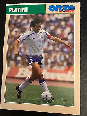 MICHEL PLATINI FRANCE FICHE KOP FOOTBALL CARRIERE JOUEUR COLLECTION FRANCE #CKDB 