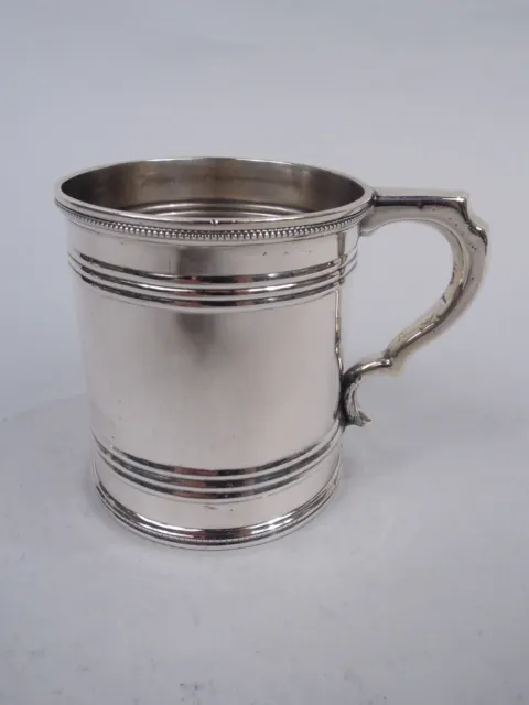 Gale & Hayden Mug Antique Christening Baby Cup New York American Coin Silver