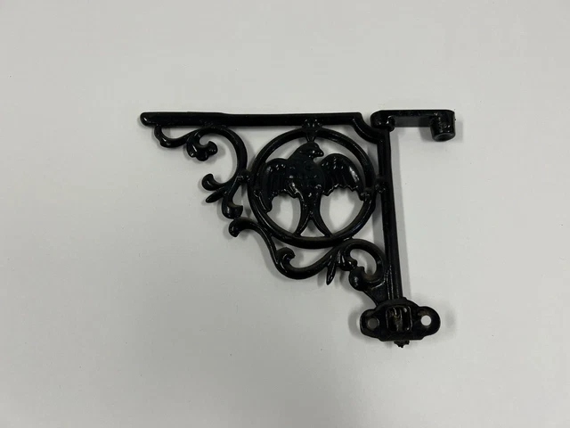 Vintage Cast Iron Swivel Bracket Hardware EAGLE shelf solid metal sewing machine