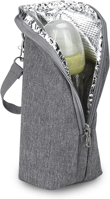 TRENDPLAY Baby Bottle Insulated Tote Bag, Portable Bottle Warmer Storage for 1