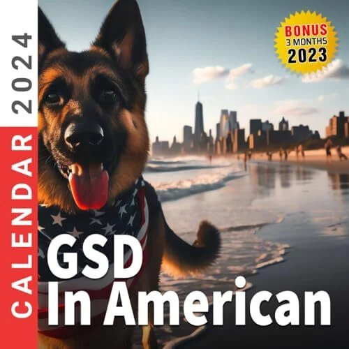 GSD IN AMERICAN Calendar 2024 Jan 2024 to Dec 2024 Bonus 3 Months Last