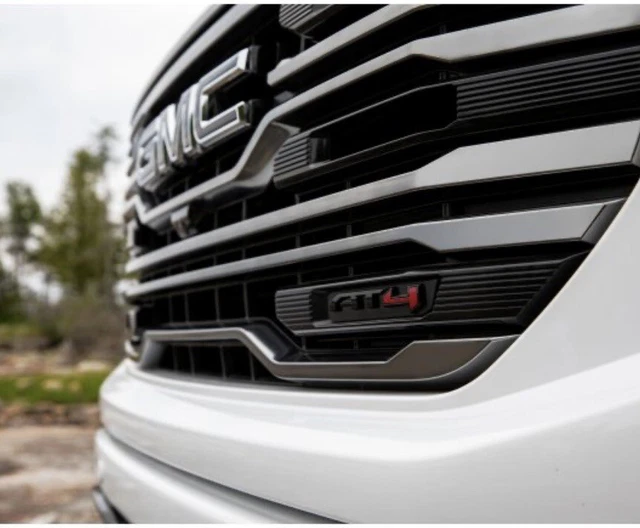 20222024 GMC SIERRA AT4 Blackout Emblem. Grille Emblem ONLYGenuine GM