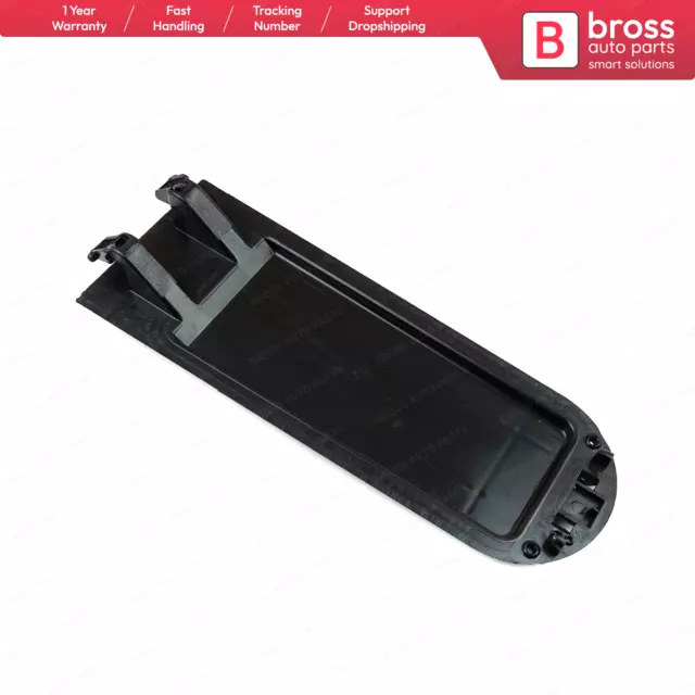 Bross BDP567 Center Console Armrest Cover Lid Base Cover Black for VW Skoda Seat