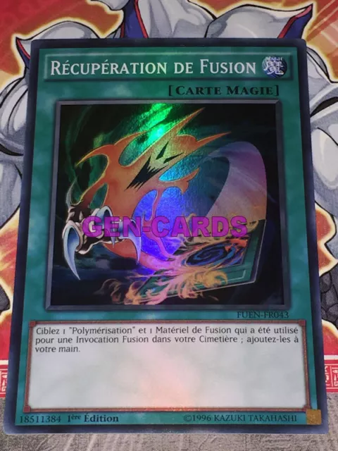 Carte Yu Gi Oh RECUPERATION DE FUSION FUEN-FR043 x 2