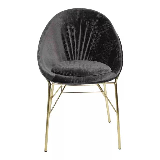 Design Schwarz Stuhl Ohne Armlehne Esszimmer Moderne Möbel Luxus Neu Stühle