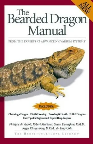 The Bearded Dragon Manual (Herpetocultural ... by De Vosjoli, Philippe Paperback
