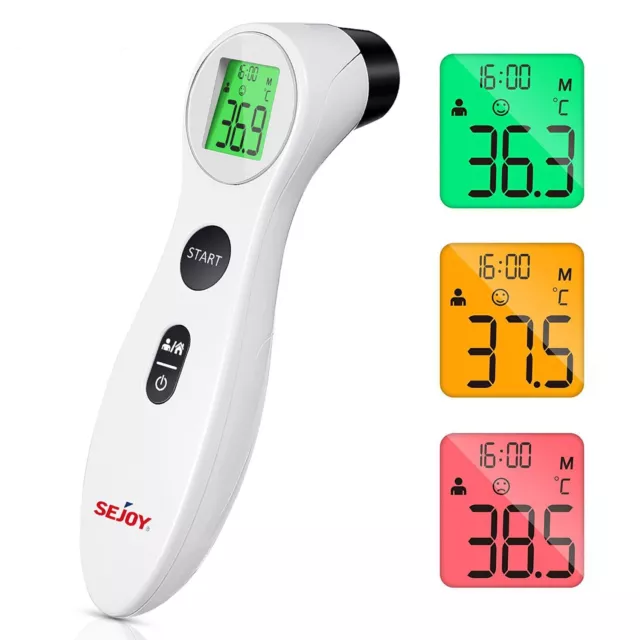 Touchless Forehead Thermometer Digital Infrared Thermometer Fever Indicator