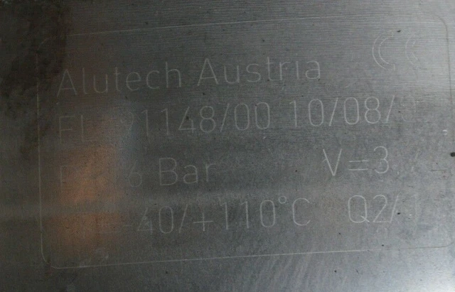 MERCEDES E-KLASSE LUFTFEDERUNG Druckbehälter Tank A2113200115 2007 W211 ...