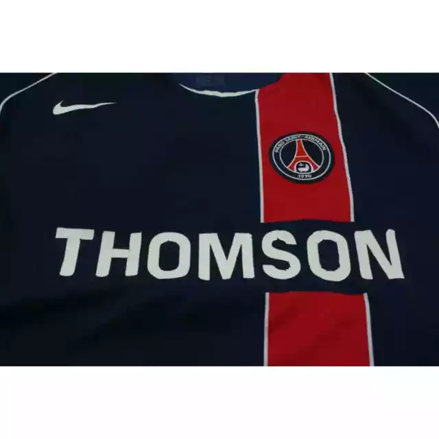 Maillot de football vintage domicile Paris Saint-Germain 2004-2005 3