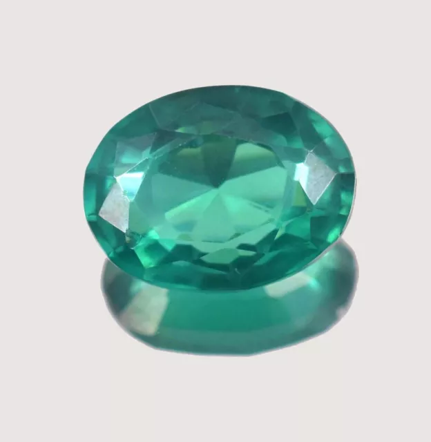 12.45 Ct Amazing Natural Green Zambian Emerald GIE Certified Oval Cut Gemstone