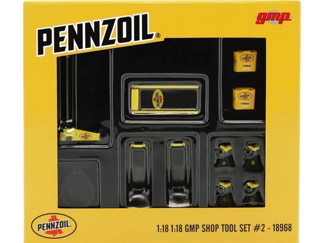 Werkstatt Set / Shop Tool Set PENNZOIL -  - GMP 1:18