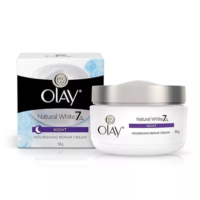 Crème de nuit Olay Natural Aura Glowing Radiance Cream SPF 15 pour toutes...