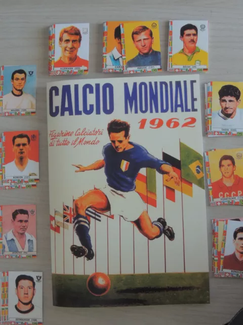 Fotoalbum Fußballer Chile 1962, Anastatico Mit Komplettset Abzehbilder Von Stick