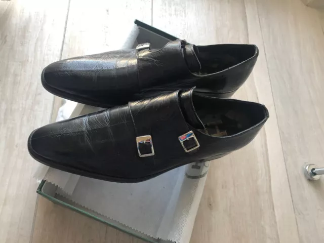 Harris Firenze Uomo Scarpe Anguilla Fatte A Mano Usate 2 Volte Ma Pari Al Nuovo